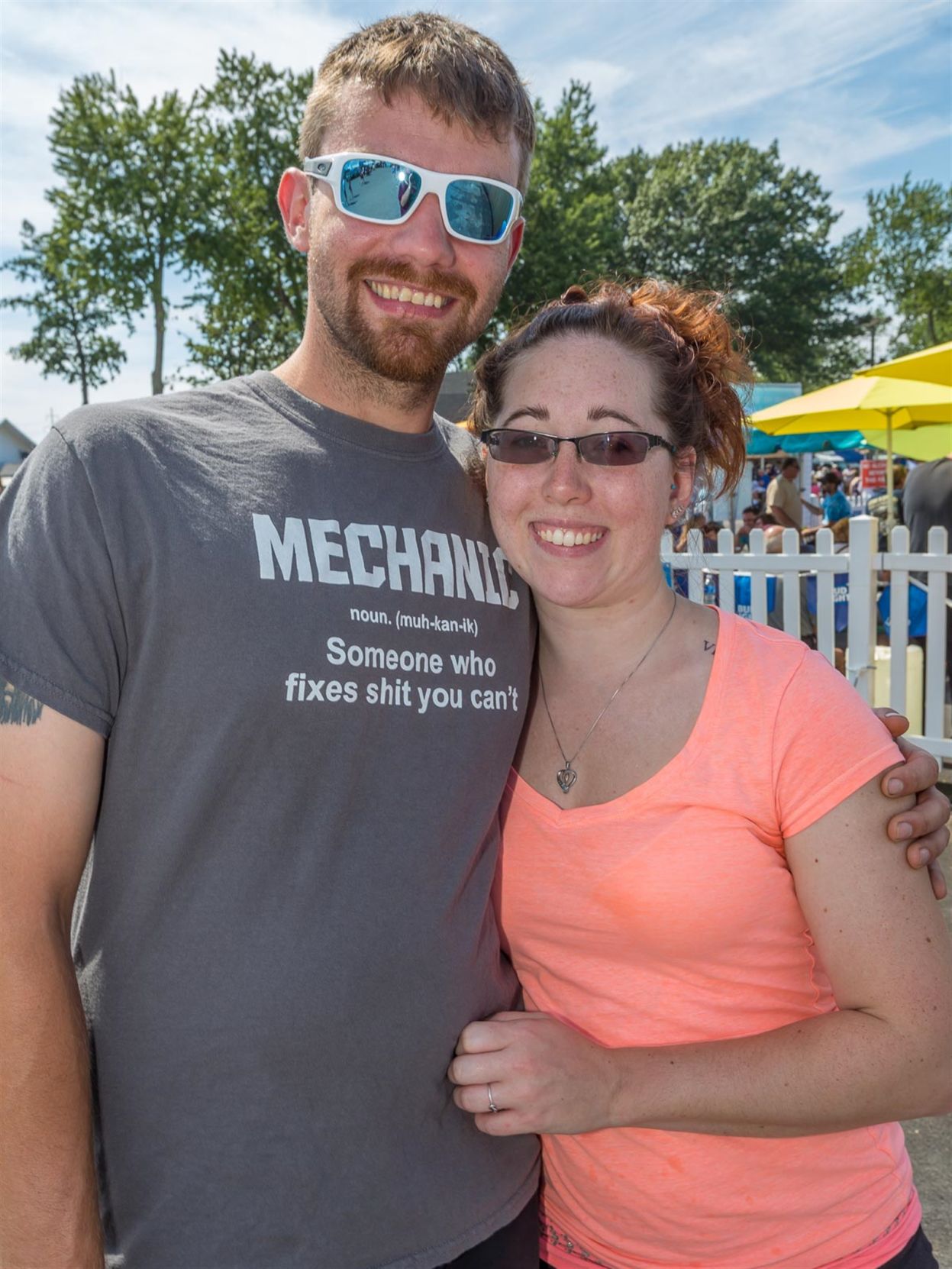 Smiles on Sunday at the Erie County Fair